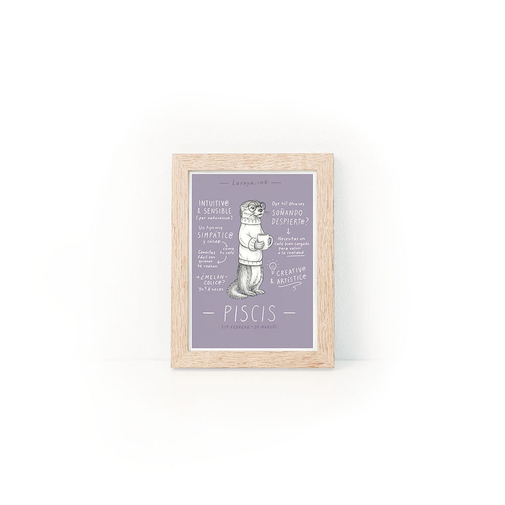 Postal Horóscopo Piscis