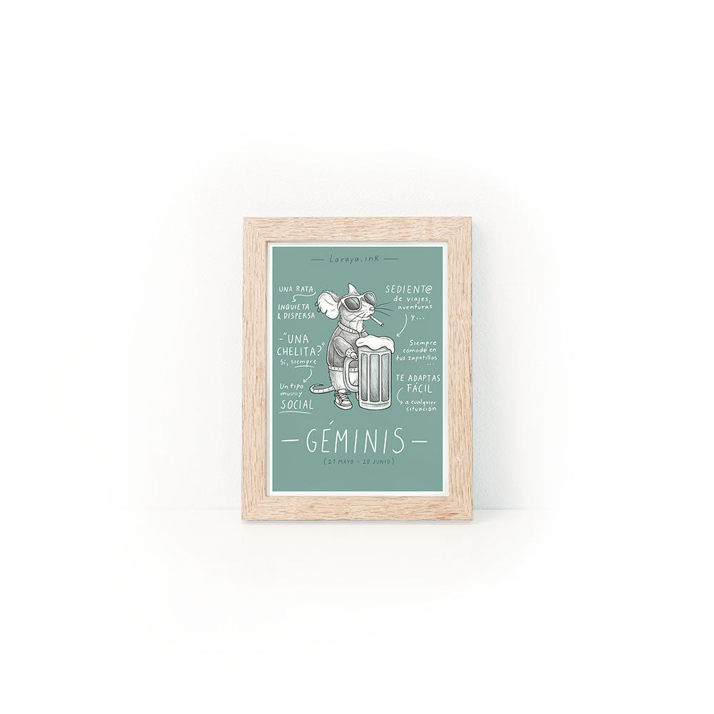 Postal Horóscopo Géminis