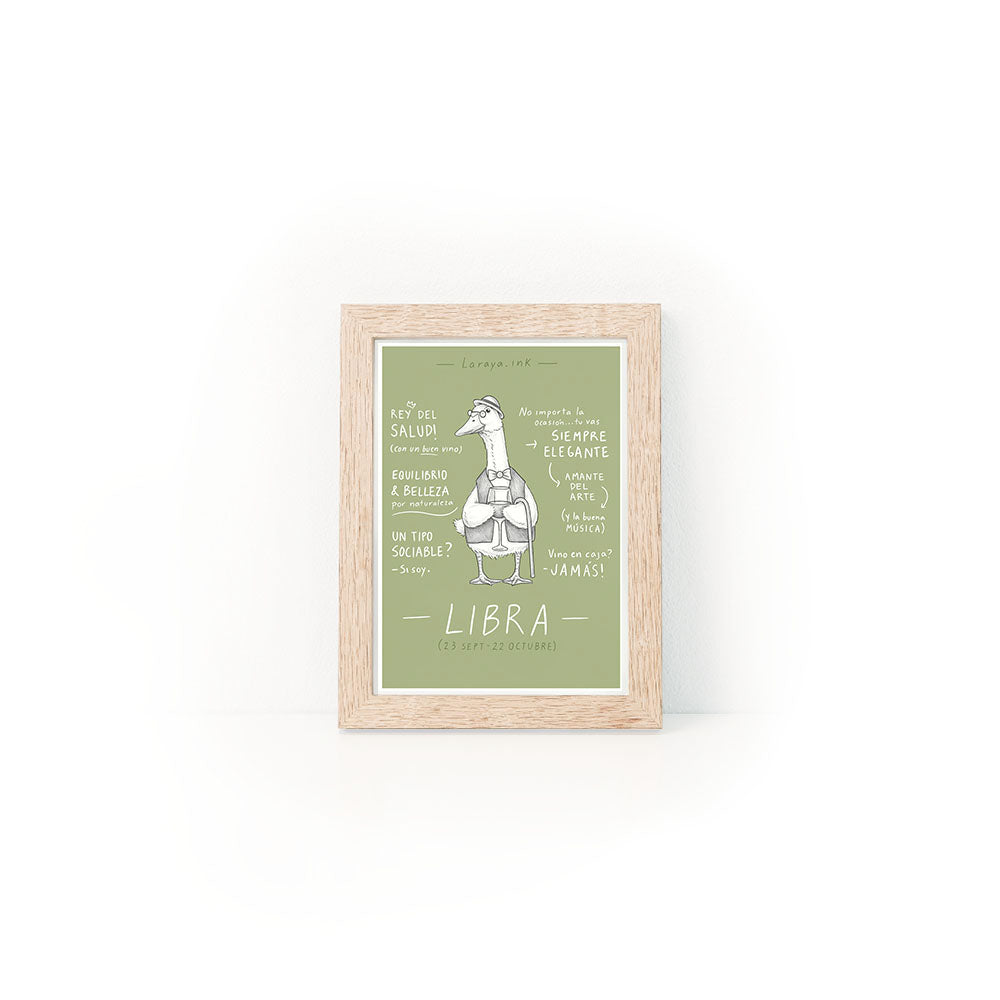 Postal Horóscopo Libra