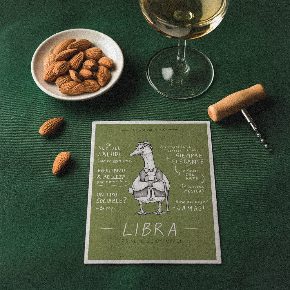 Postal Horóscopo Libra