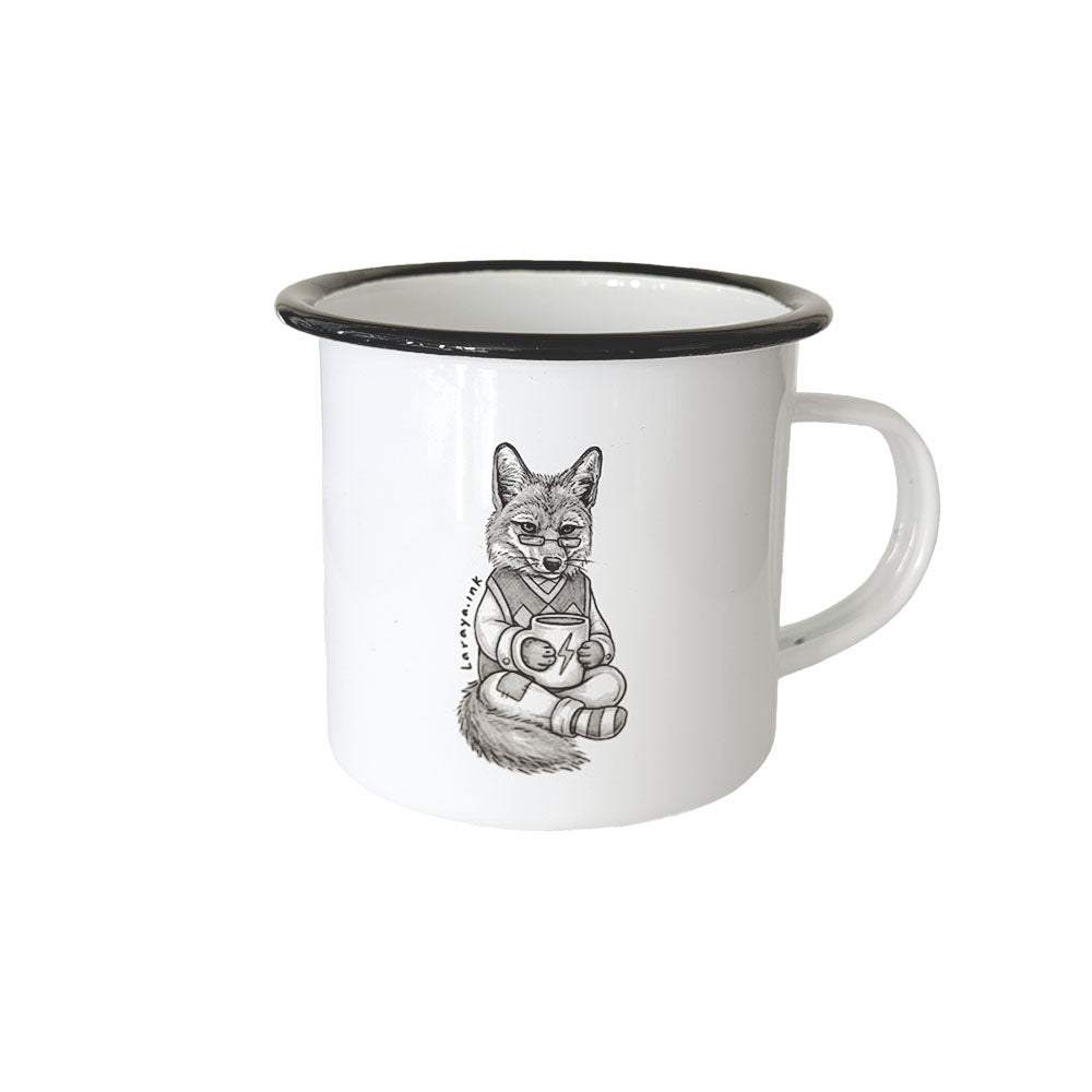 Tazón enlozado Zorro Chilla
