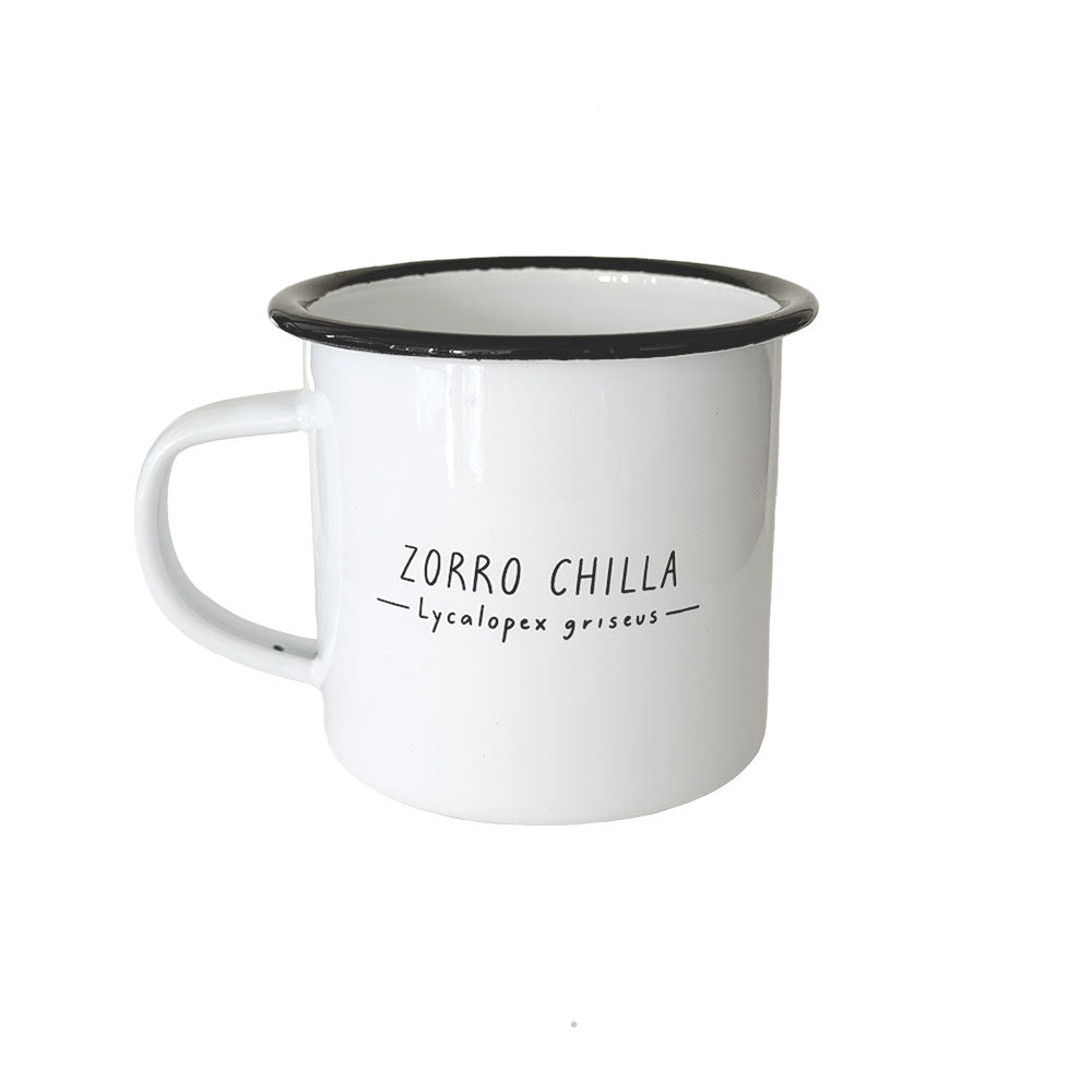 Tazón enlozado Zorro Chilla