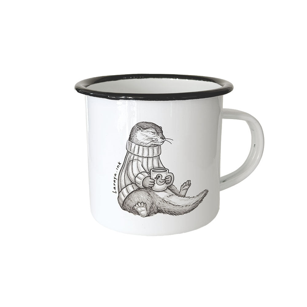 Tazón enlozado Chungungo