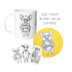 Pack Regalo | Tazón + Posavasos + Stickers