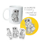 Pack Regalo | Tazón + Posavasos + Stickers