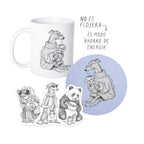 Pack Regalo | Tazón + Posavasos + Stickers