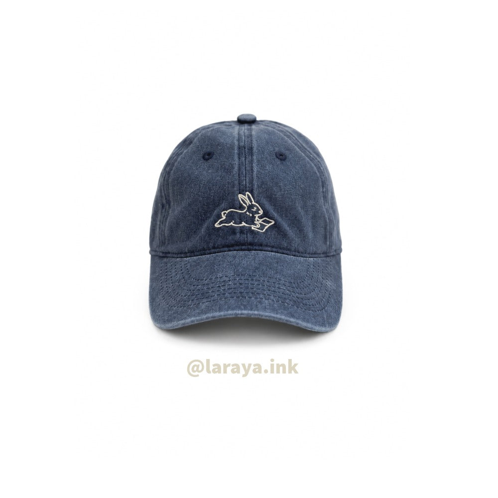 Jockey Bordado Conejo Azul