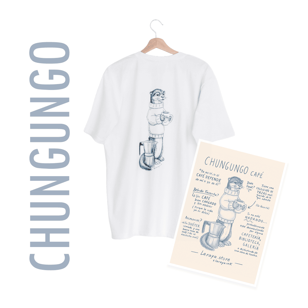 Pack regalo | Polera + Póster Chungungo