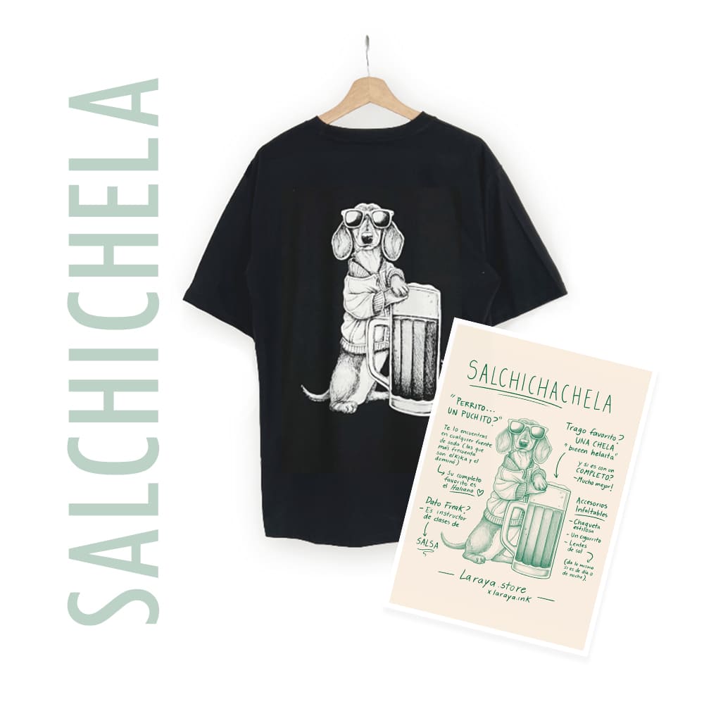 Pack Regalo | Polera + Póster Salchichela