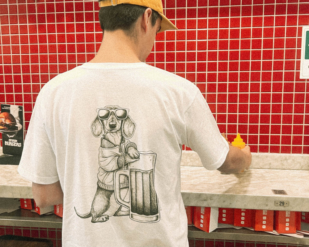 Polera Negra Salchichachela