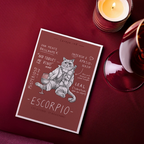Postal Horóscopo Escorpio