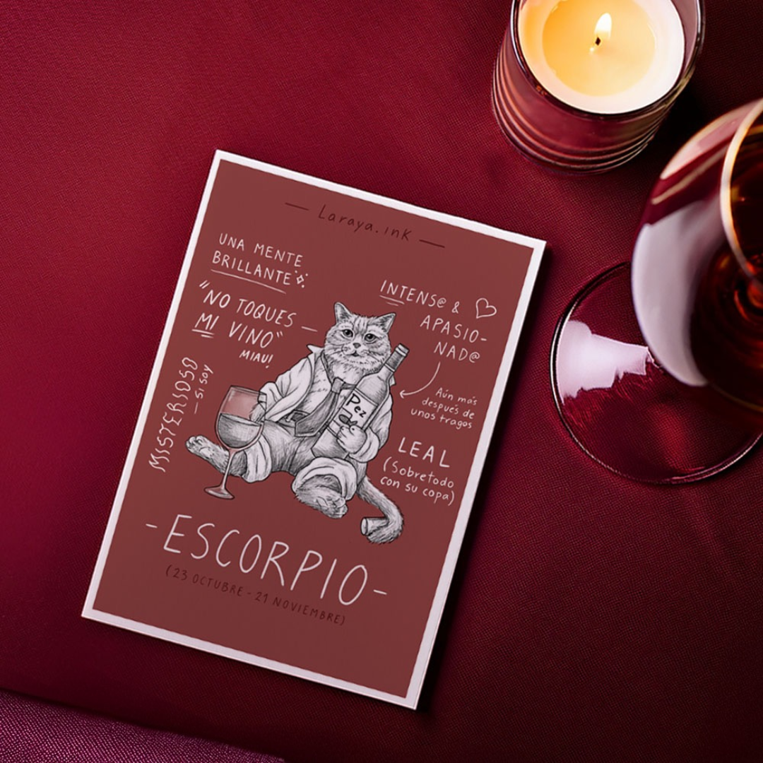 Postal Horóscopo Escorpio