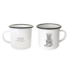 Tazón enlozado Pudú