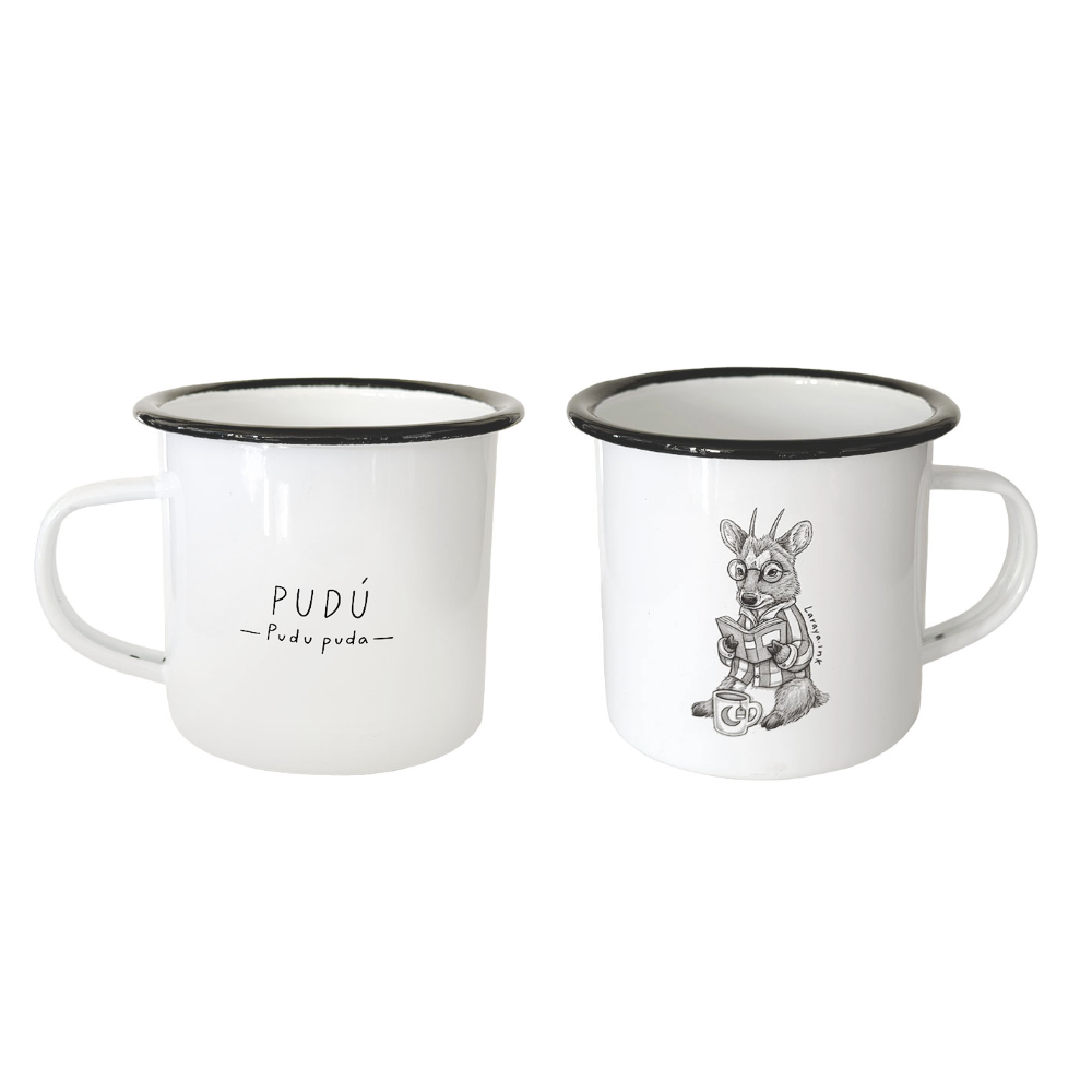 Tazón enlozado Pudú