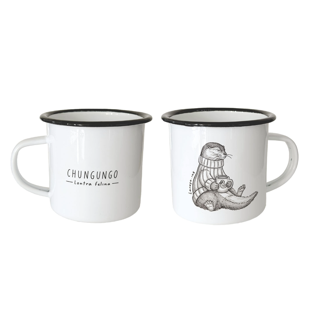 Tazón enlozado Chungungo