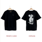 Polera Negra Rata Piscola