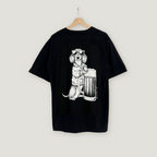 Polera Negra Salchichachela