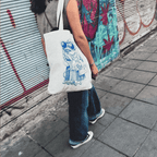 Totebag Ilustrada Vieja Sapa
