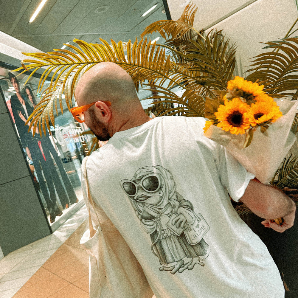 Polera Blanca la Vieja Sapa