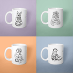 Pack tazones Anti-Mañanas (x4)