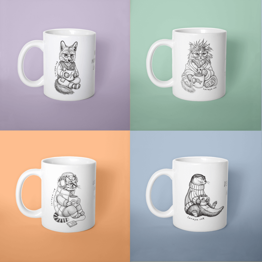 Pack tazones Anti-Mañanas (x4)